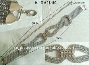 の金属ベルト/の金属のチェーンベルト/金属チェーンやラインストーンベルト/衣服の付属品-チェーンベルト問屋・仕入れ・卸・卸売り