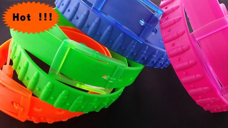 男性安いbbr1245弾丸ベルトシリコーンベルト-プラスチックベルト問屋・仕入れ・卸・卸売り
