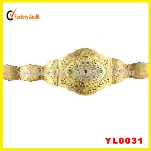 2012新しい方法belt&goldのjewelry&african宝石類-金属ベルト問屋・仕入れ・卸・卸売り