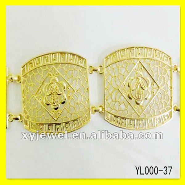 イスラム教徒の金のファッションジュエリーベルト卸売-金属ベルト問屋・仕入れ・卸・卸売り