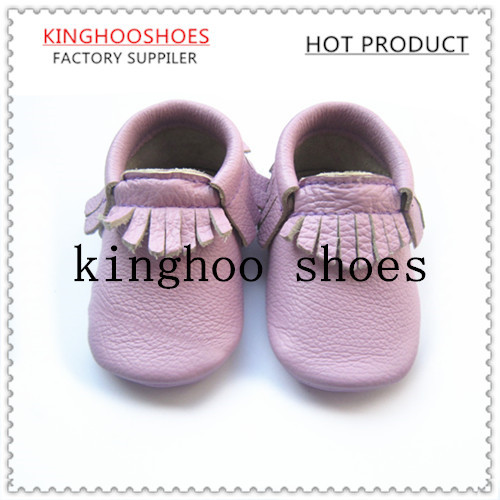 ベストセラーの2015薄紫色kinghoo靴モカシンシューズ-ベビー靴問屋・仕入れ・卸・卸売り