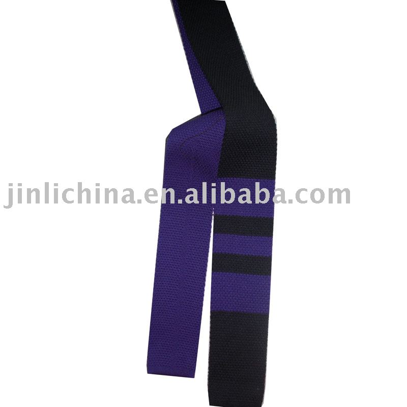 紫と黒100％ウールニットタイのためのカジュアルスーツ-その他ネクタイ、アクセサリー問屋・仕入れ・卸・卸売り