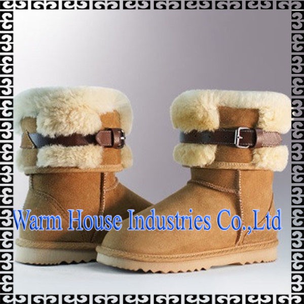 2016新しいファッション女性雪のブーツ安い暖かい雪のブーツのための女性-革靴問屋・仕入れ・卸・卸売り