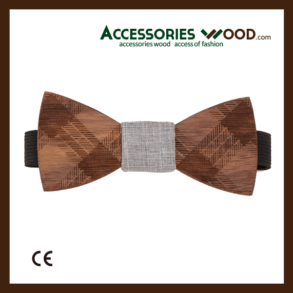 2016熱い販売カスタマイズされた木製の弓ネクタイで異なる木材材料と色でボックス-蝶ネクタイ問屋・仕入れ・卸・卸売り