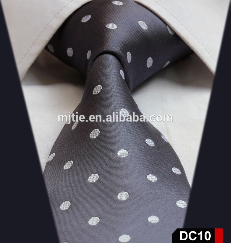 新しいスタイル2015customed男性用黒絹のネクタイ-ポリエステルタイ問屋・仕入れ・卸・卸売り
