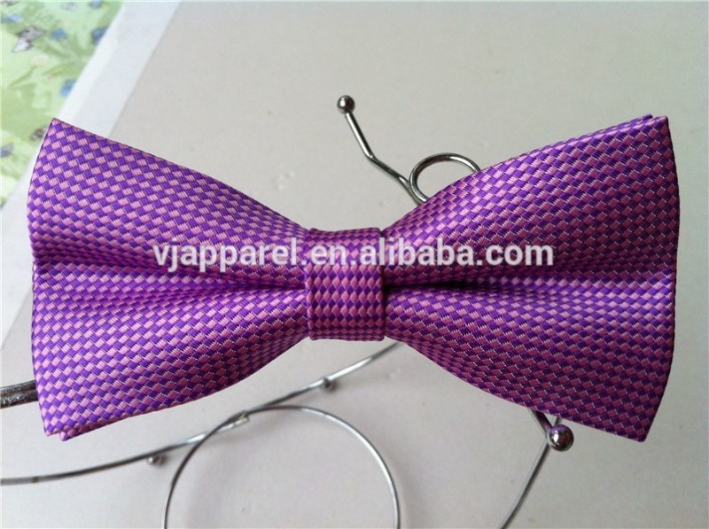 紫色のジャカード男性のための蝶ネクタイ-蝶ネクタイ問屋・仕入れ・卸・卸売り