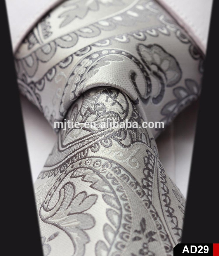 最新のメンズ2015paisely純粋な絹のネクタイ織-シルクタイ問屋・仕入れ・卸・卸売り