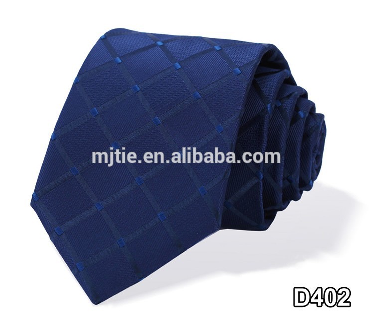 青チェック8.5センチメートル幅の首のネクタイ絹織ネクタイのビジネスのための販売のための-シルクタイ問屋・仕入れ・卸・卸売り