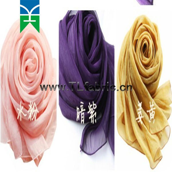 多数色の純粋な絹の軽くて柔らかいスカーフ-シルクショール問屋・仕入れ・卸・卸売り