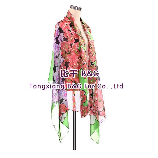 本当の絹ショールbg804992015ファッションの女性-シルクショール問屋・仕入れ・卸・卸売り
