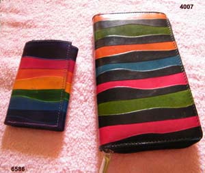 Ladies purse and key holder rainbow design-その他財布、ケース問屋・仕入れ・卸・卸売り