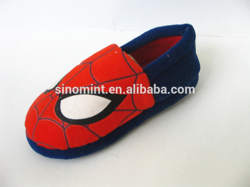 スパイダーマン漫画indootを持つ子供のための安いスリッパ-その他靴問屋・仕入れ・卸・卸売り