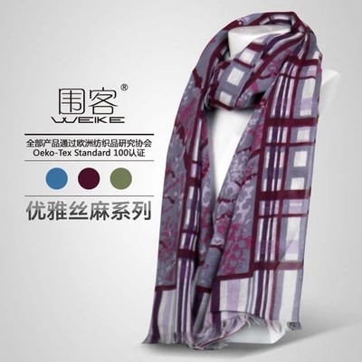 熱い販売良質のリネン綿のスカーフ-その他マフラー、ショール問屋・仕入れ・卸・卸売り