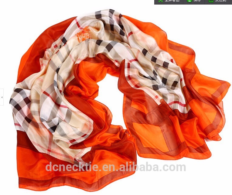 プリントのシルクのスカーフはインド-シルクスカーフ問屋・仕入れ・卸・卸売り