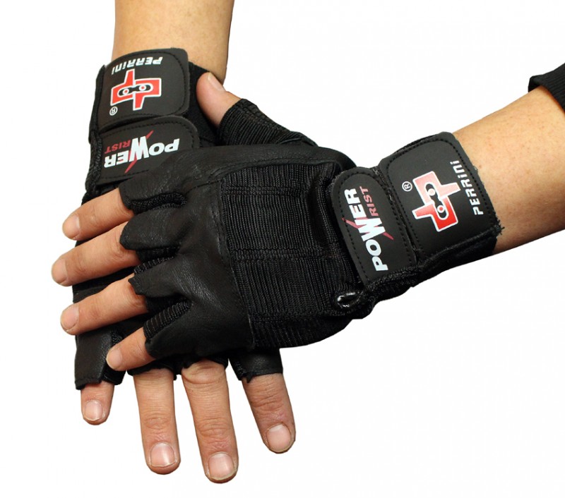 指なし手袋ブラック レザー ワーク アウト/ウエイトリフティング-皮手袋、ミトン問屋・仕入れ・卸・卸売り