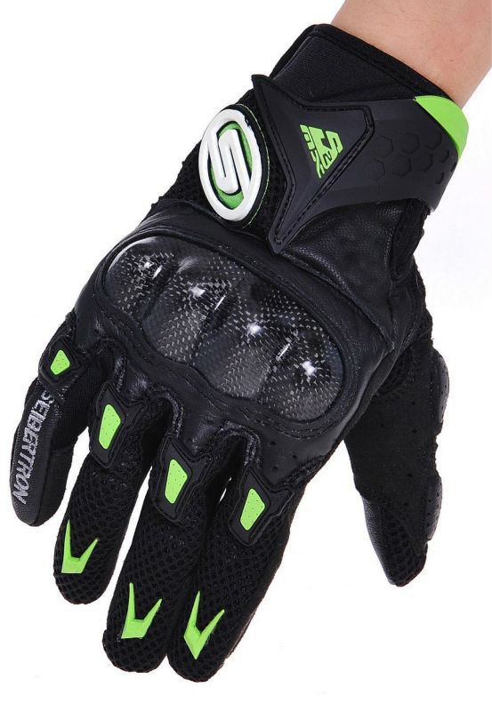 炭素繊維空気seibertronm10smx-2乗馬手袋オフロードバイクmtb自転車手袋黒/緑m/l/xl-皮手袋、ミトン問屋・仕入れ・卸・卸売り