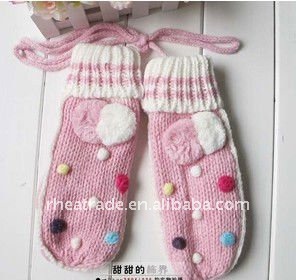 ladysの冬の暖かい手袋-綿手袋、ミトン問屋・仕入れ・卸・卸売り