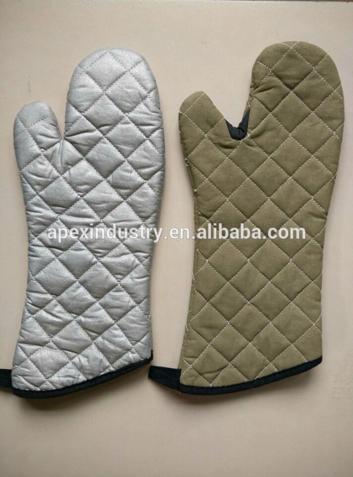 難燃剤kichenオーブン手袋耐熱シリコーン手袋バーベキューグリル-綿手袋、ミトン問屋・仕入れ・卸・卸売り