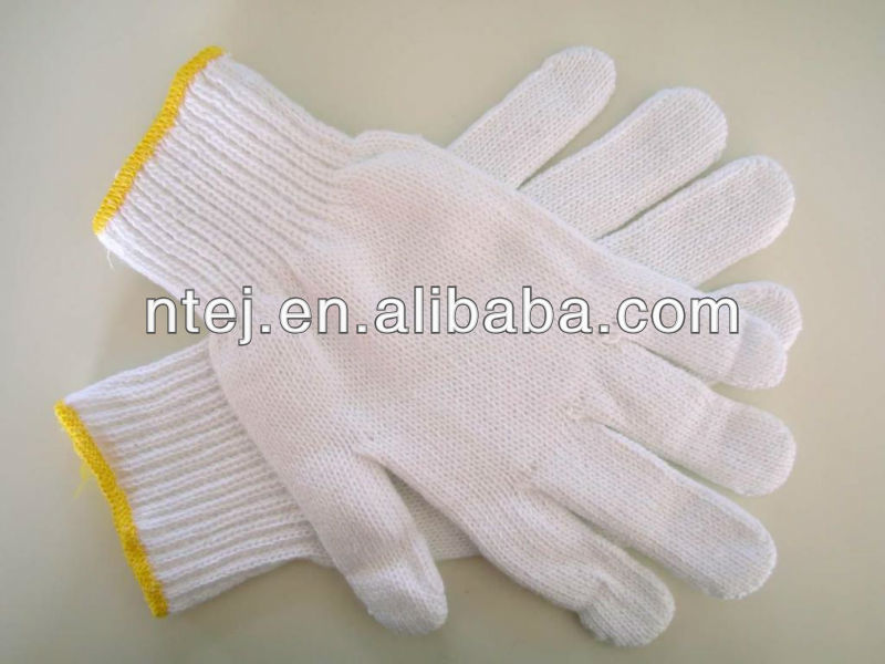 高品質白い綿の手の手袋-綿手袋、ミトン問屋・仕入れ・卸・卸売り