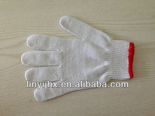 白い綿の熱い販売のパレードの手袋綿手袋-綿手袋、ミトン問屋・仕入れ・卸・卸売り