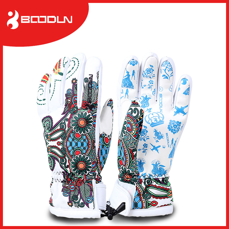 プロフェッショナル加熱された防水雪クールスポーツ屋外スキー手袋-アクリル手袋、ミトン問屋・仕入れ・卸・卸売り