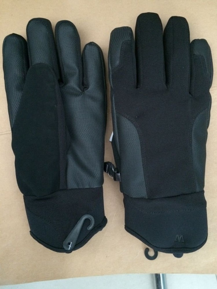 スキー手袋工場fiveフィンガーグローブ黒手袋puのパッチワークjiaxiangmanufatcureスノーボードグローブ手袋-綿手袋、ミトン問屋・仕入れ・卸・卸売り