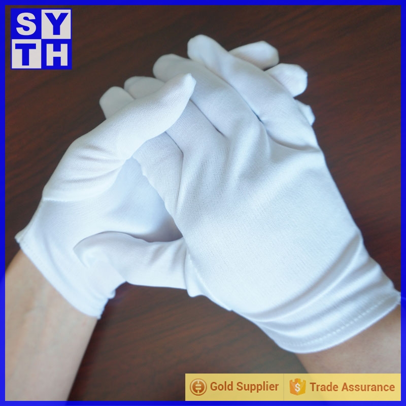 2016新しい デザイン白ニット綿手袋、 検査綿手袋軍事パレード白い綿手袋-綿手袋、ミトン問屋・仕入れ・卸・卸売り