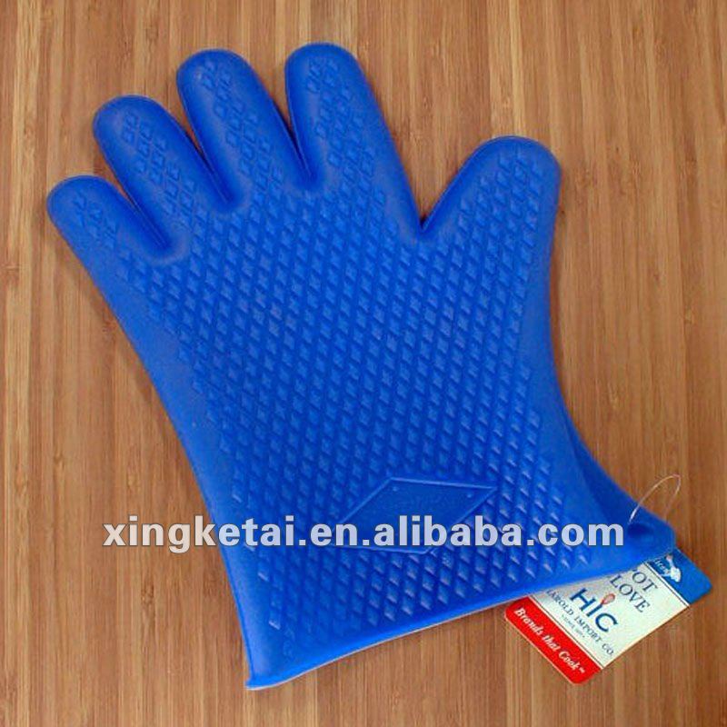 5つの指熱絶縁材のシリコーンの手袋-その他手袋、ミトン問屋・仕入れ・卸・卸売り