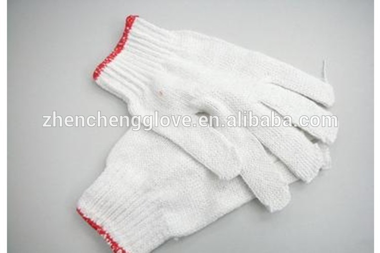 7ゲージ/10ゲージ安全綿の手袋を編んだ中国の製造元-綿手袋、ミトン問屋・仕入れ・卸・卸売り
