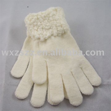 魔法の冬のファッションシェニール手袋を持つ偉大な低価格-その他手袋、ミトン問屋・仕入れ・卸・卸売り