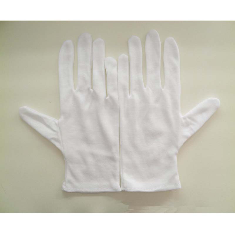 安全ワーク検査白100%綿手袋-綿手袋、ミトン問屋・仕入れ・卸・卸売り