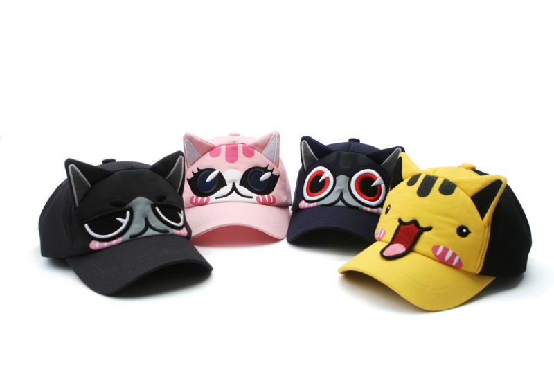 chidrenmiaucaracter楽しいキャップ帽子-子供用帽子、キャップ問屋・仕入れ・卸・卸売り