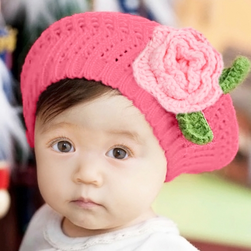 かわいい子供の編み物マニュアルベレー帽の帽子-子供用帽子、キャップ問屋・仕入れ・卸・卸売り