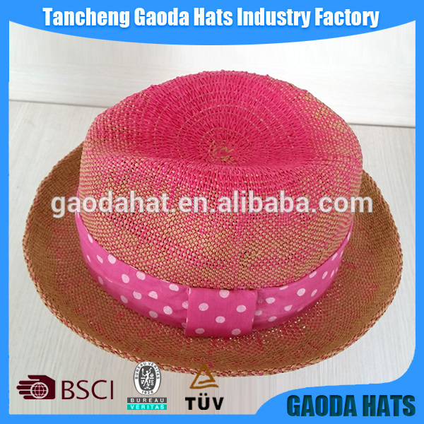 安いピンクの紙の手が作った高品質のかぎ針編みの子供の帽子-子供用帽子、キャップ問屋・仕入れ・卸・卸売り