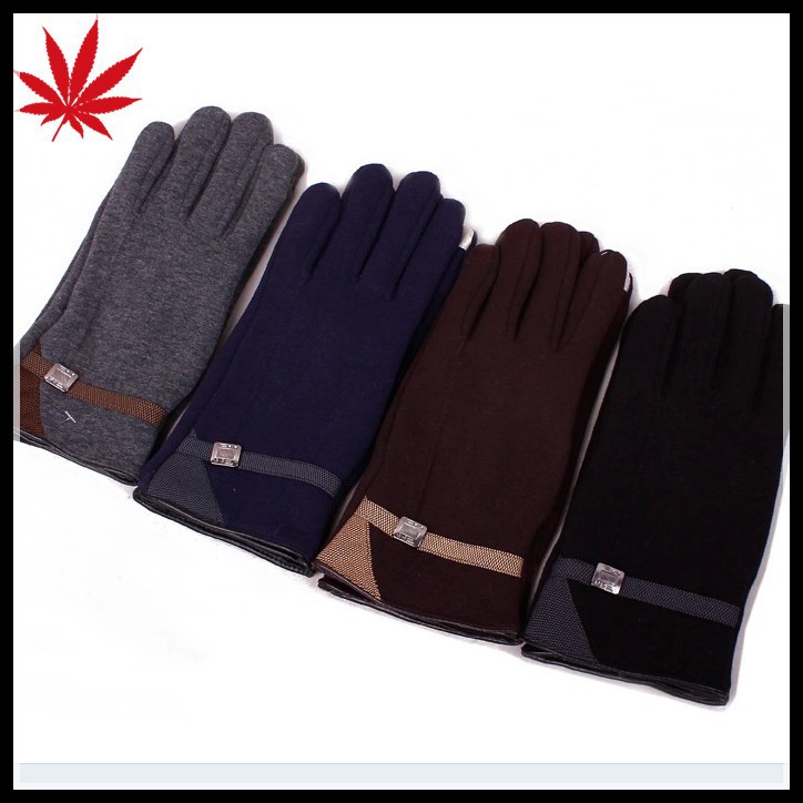メンズフリース手袋のためのタッチスクリーン-皮手袋、ミトン問屋・仕入れ・卸・卸売り