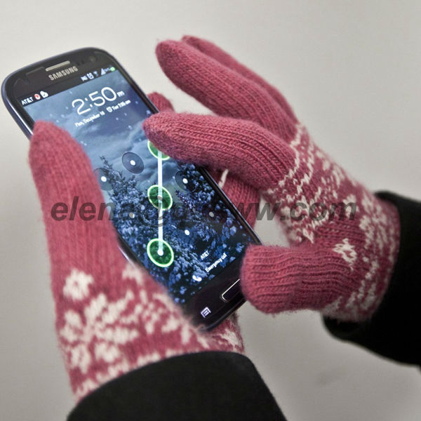 最新のデザインファッショナブルなかなりスマートウールタッチ手袋-その他手袋、ミトン問屋・仕入れ・卸・卸売り