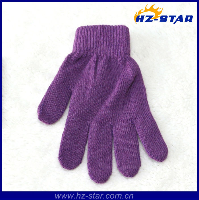 HZS-210338 2016義烏新しいスタイルカラフルなkinttingタッチスクリーン手袋-アクリル手袋、ミトン問屋・仕入れ・卸・卸売り