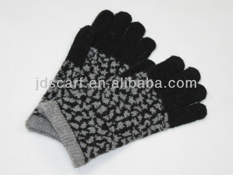 冬暖かいニット手袋2015( jdg- 001col。 03#)-アクリル手袋、ミトン問屋・仕入れ・卸・卸売り