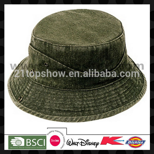 ブランクデニム涼しいバケツ帽子-ソフト帽の帽子問屋・仕入れ・卸・卸売り