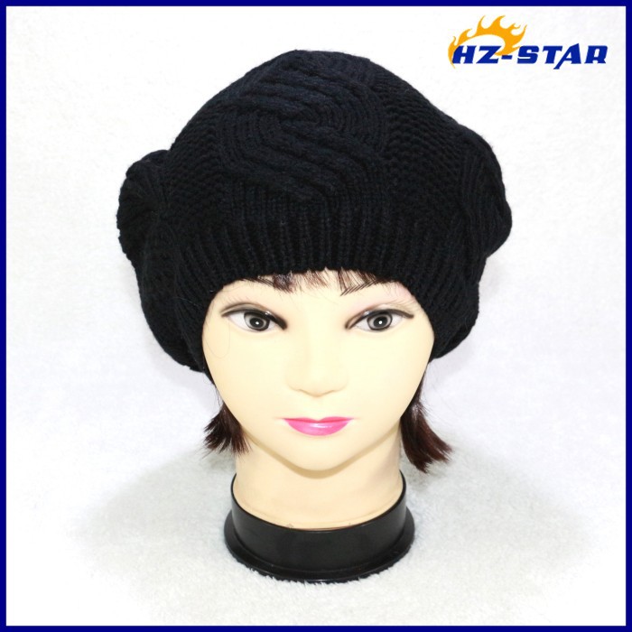 卸売安いhzm-14097黒いドイツスタイル茶色ファッション軍ベレー帽の帽子-ベレー帽問屋・仕入れ・卸・卸売り