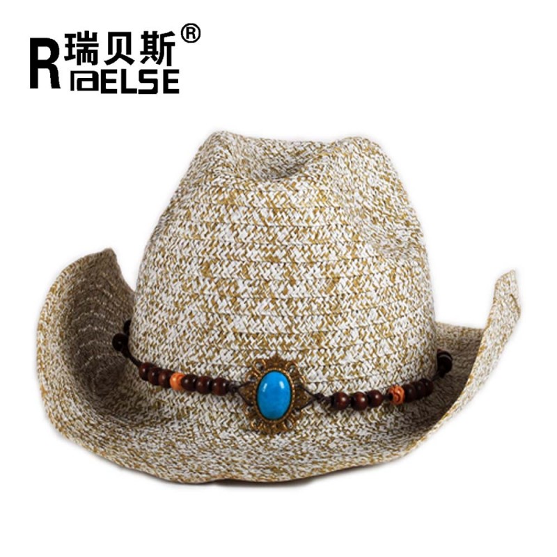 安い装飾プロモーション紙ストローカウボーイハット卸売-ソフト帽の帽子問屋・仕入れ・卸・卸売り
