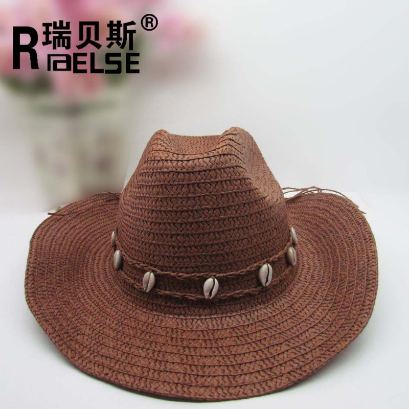 安い平野カウボーイ麦わら帽子卸売紙わら帽子-カウボーイ帽子問屋・仕入れ・卸・卸売り