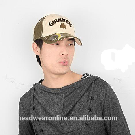 ビールの栓抜き単純な3d刺繍スナップバックキャップ-バイザー問屋・仕入れ・卸・卸売り