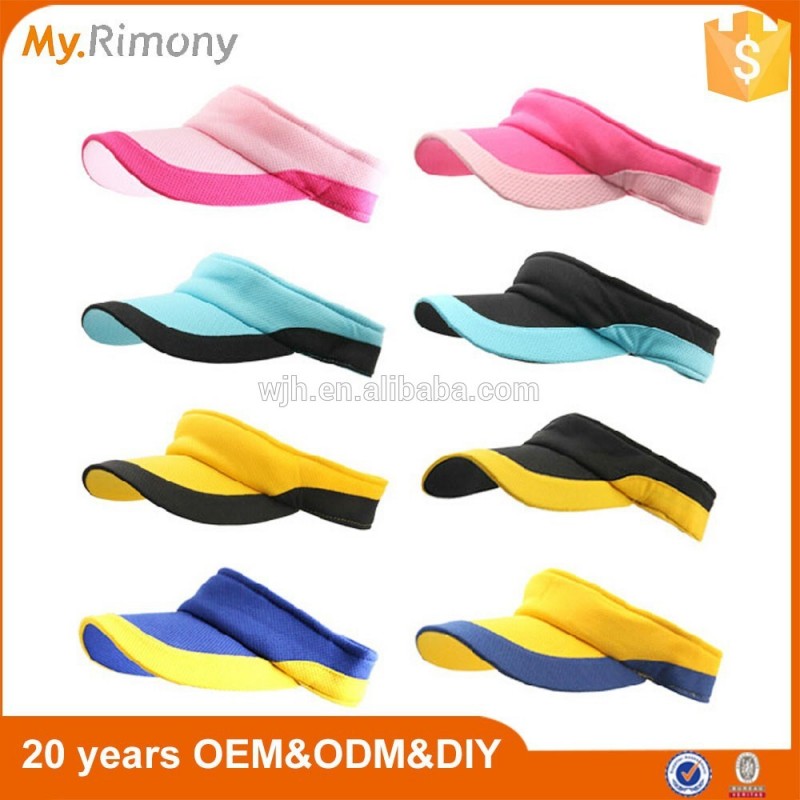 サンバイザーカップル2015夏の野球バイザーの帽子とmyrimonyからマジックテープ-バイザー問屋・仕入れ・卸・卸売り