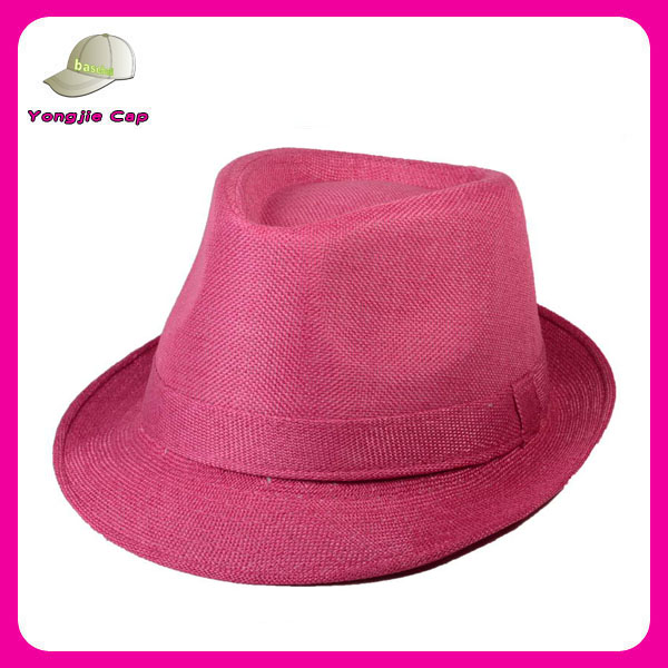 夏フェドーラ帽子ピンクシニーソンヨンの女の子のための-ソフト帽の帽子問屋・仕入れ・卸・卸売り