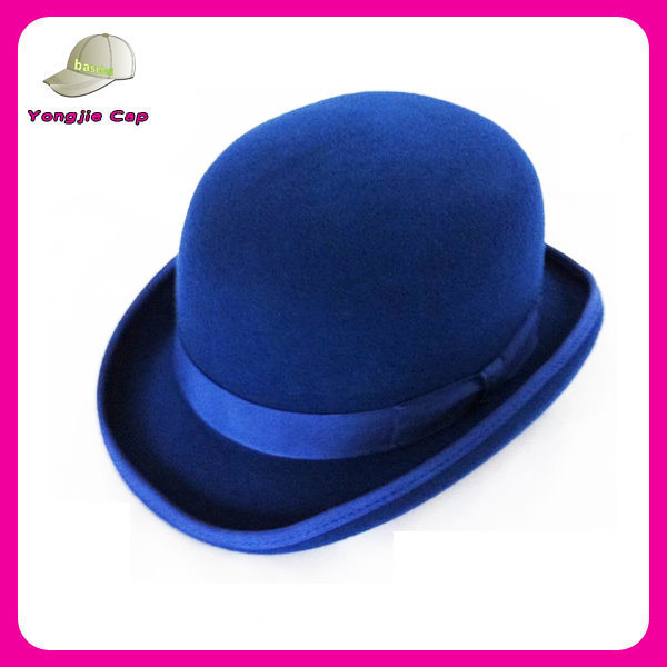 空の色の男性oem許容青フェドーラ帽子-ソフト帽の帽子問屋・仕入れ・卸・卸売り