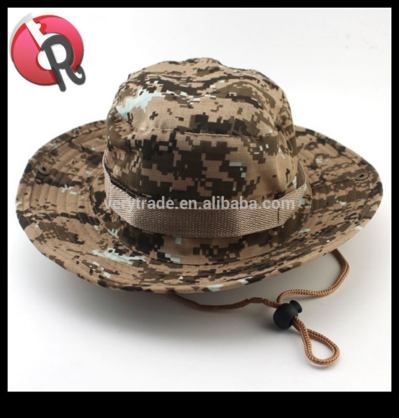 狩猟釣り屋外ブーニーバケツの帽子広いつばの軍事キャップ- ブーニーハット-カウボーイ帽子問屋・仕入れ・卸・卸売り