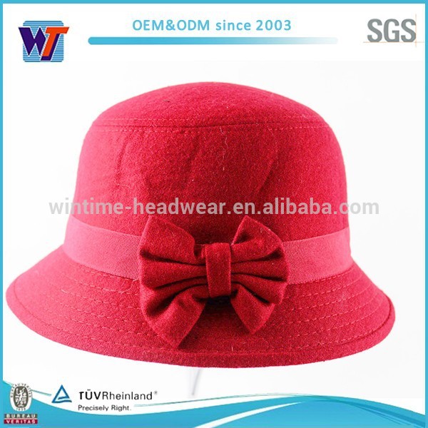 2015新しい女性& メンズ秋太陽赤い花帽子federa パナマ帽子-ソフト帽の帽子問屋・仕入れ・卸・卸売り