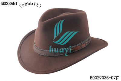 高品質の男性の帽子カウボーイのウールは帽子-カウボーイ帽子問屋・仕入れ・卸・卸売り