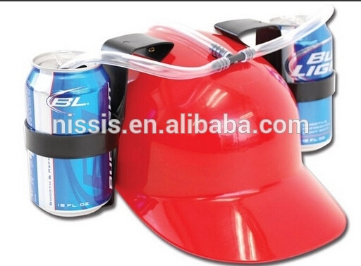 パーティーヘルメットキャップ、 プロモーションビールを飲むビールを飲むヘルメットヘルメット帽子、 ホット販売カウボーイビールの帽子-パーティーハット問屋・仕入れ・卸・卸売り